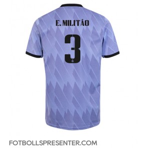 Real Madrid Eder Militao #3 Borta Matchtröja 2022-23 Kortärmad